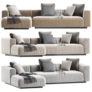 Flexform Grandemare Chaise Longue Sofa