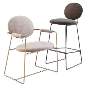 Baxter: Gemma - Dining Chair And Bar Stool