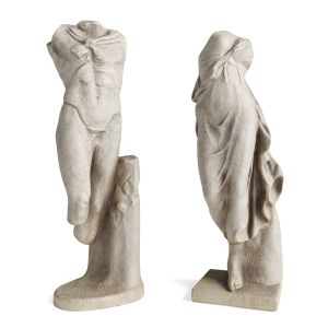 Greek Man And Woman Torso