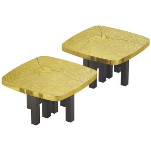 Jean Claude Dresse Side Tables