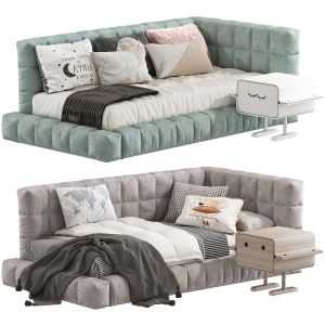 Set 251 Baldwin Lounge Corner Upholstered Bed