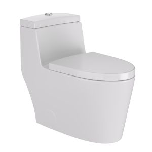 Dual-flush Elongated One-piece Toilet