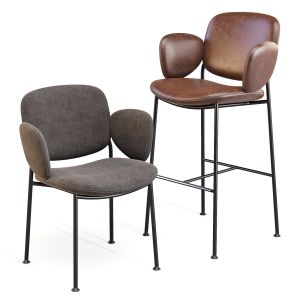 Arrmet: Macka - Bar Stool And Dining Chair