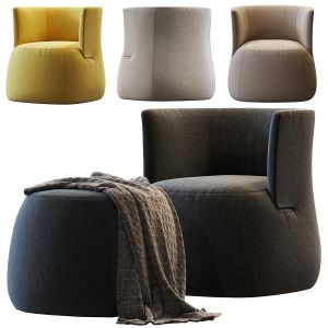 Armchair Fat-sofa By B&b Italia