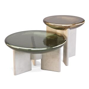 Paolo Castelli: Lens - Coffee And Side Table