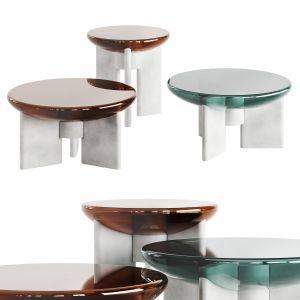 Paolo Castelli Lens Glass Coffee Tables