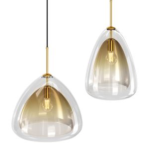 Futuristische Glass Pendant Light