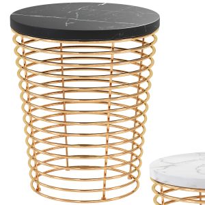 Badari Greg Golden Side Table