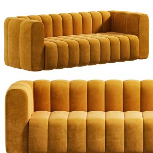 Luxury Sofa Solid Velvet By Homary