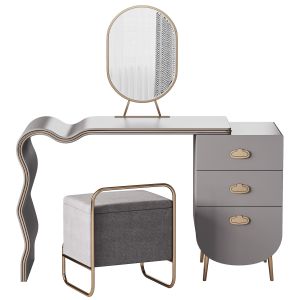 107 Homary Makeup Vanity Set With Mirror