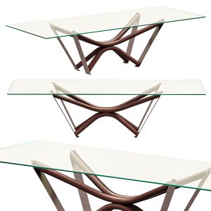 Marathon Glass Dining Table By Cattelanitalia