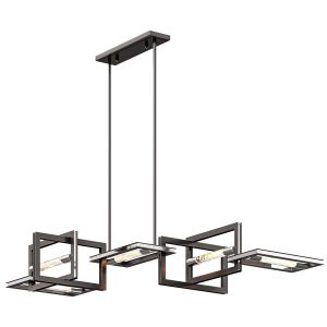 Enigma Linear Island Pendant By Troy Lighting