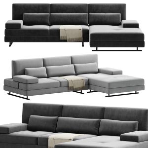 Mony Chaise Sofa By Lazzoni Furniture