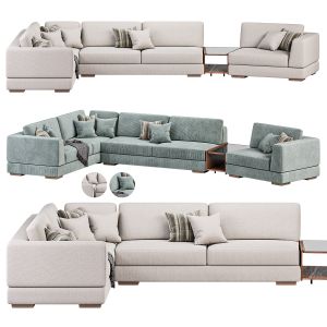 Bikom Corner Wide Sofa By Lazzoni