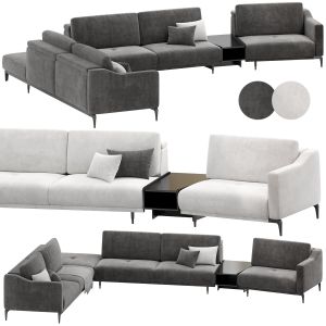 Milda Chaise Sofa By Lazzoni