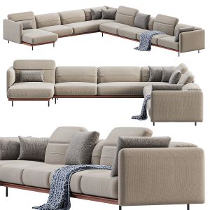 Arlott High Sofa By Ditreitalia