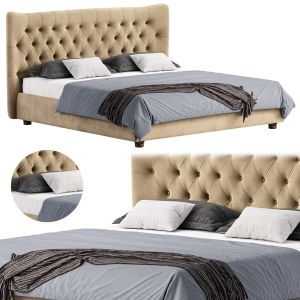 Tommy Capitonne H.28 Bed By Twils