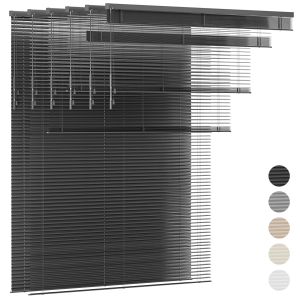 Aluminum Venetian Blinds Bandalux Set 02