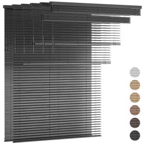 Wooden Venetian Blinds Bandalux Set 02