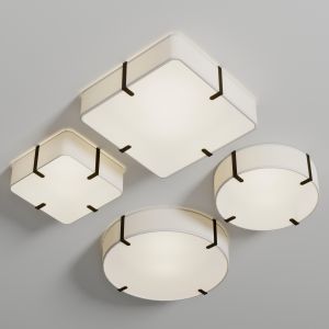 Elba Square - Elba Round Ceiling Light