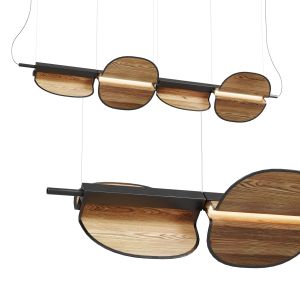 Lzf Omma S3 Led Wood Veneer Pendant Lamp