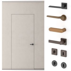 Minimalistic Door And Handles