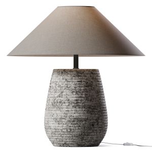 Ophelia Textured Ceramic Table Lamp