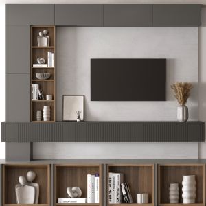 TV Wall Set 03