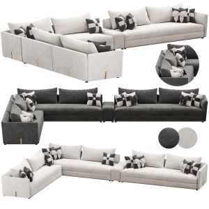 Bastian Dua Sofa By Visionnaire