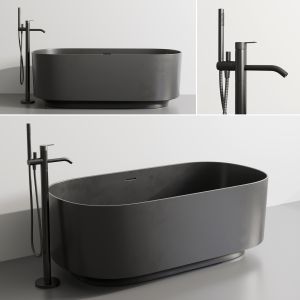 Inbani Arc Bathtub By Inbani Faucet Set