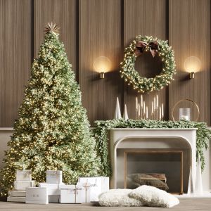 Christmas Tree With Fireplace 4