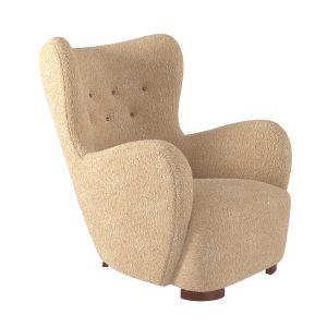 Denmark 50 Scandinavian Sheepskin Lounge Chair