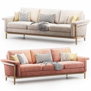 Leon Wood Frame Sofa