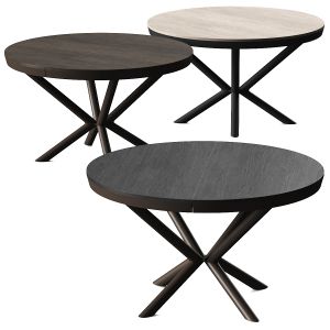 Full Moon Easyline Extending Round Dining Table